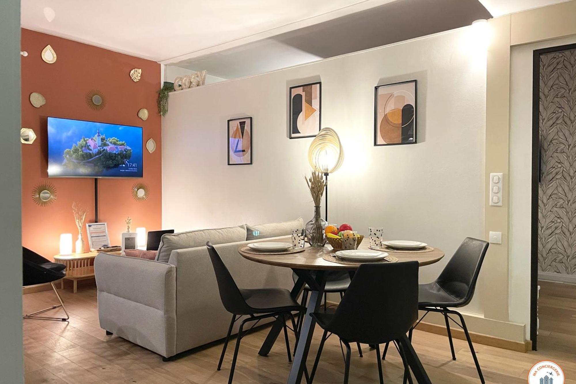 Bienvenue Au Chillou - Parking - Terrasse Daire Le Havre Dış mekan fotoğraf